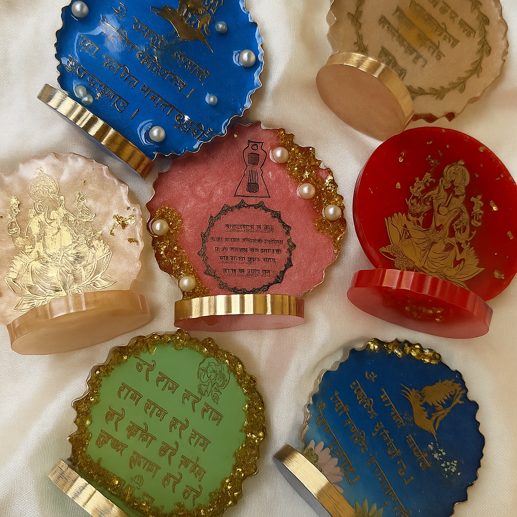 Resin Religious Quotes & Mantra Plaques